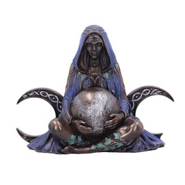 Nemesis Now Triple Moon Goddess Art Figure (Mini) Purple 8.5cm