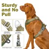 Tacwild No Pull Dog Harness - Adjustable Reflective Dog Vest