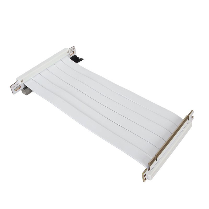 PCIE 3.0 X16 Riser Cable 180 Degree High Speed Flexible