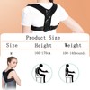 FIBOUND 2 Pieces Back Posture Trainer, Premium Back Straightener for