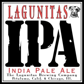 Lagunitas IPA Tap Handle Decal