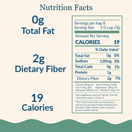 Maine Coast Sea Vegetables Organic Smoked Dulse Whole Leaf Bag | Nutritious Food & Seaweed Snacks | Good Source of Iodine & Minerals | North Atlantic Harvest | Great for Salad, Soup, Sandwiches | 2 oz