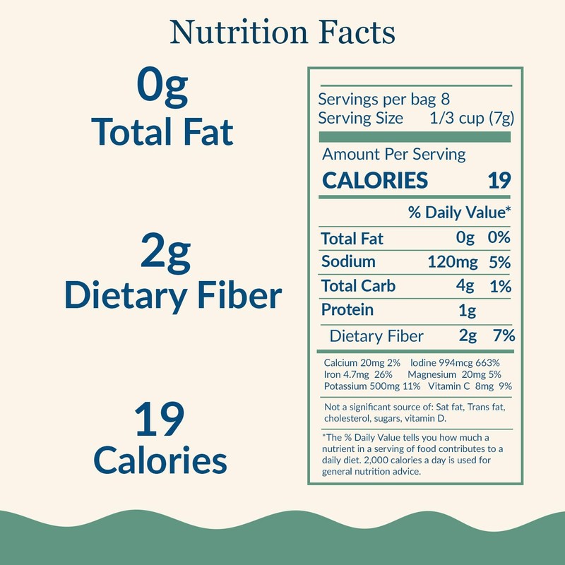 Maine Coast Sea Vegetables Organic Smoked Dulse Whole Leaf Bag