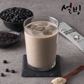 Sulbing 설빙 맛있는 검은콩 미숫가루 50개입 Seolbing Delicious Black Bean Milled Powder 50 Pack