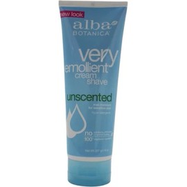 Alba Unscented Moisturizing Shave Cream, 8 Ounce - 6 per case.