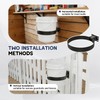 5 Gallon Bucket Holder, Feed Bucket Bracket, Wall-Mounted Installation