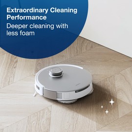ECOVACS Multi-Surface Floor Cleaning Solution, Compatible with DEEBOT X11 OMNI Cyclone / X9 PRO OMNI / T80 OMNI / T50 PRO OMNI / N30 Series / N20 Series and all other Robot Vacuum Cleaners, 1L