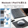 Elecom M-BY10BRKWH Wireless Mouse, Bluetooth Mouse, 3 Buttons, Small, Antibacterial,