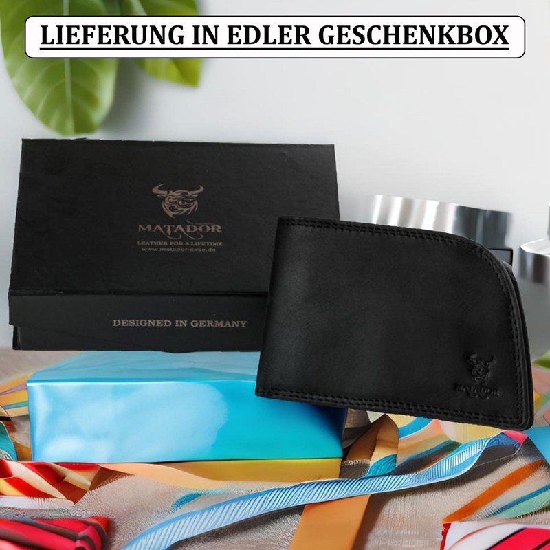 Matador Wallet JW-01, black, rfid wallet