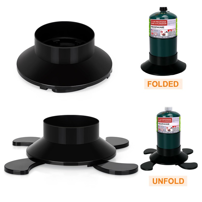 2 Pack Propane Tank Holder, Portable Propane Tank Stand Cylinder
