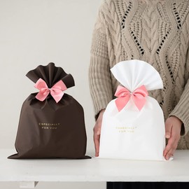 Heads Wire Ties 4.7 x 8.1 inches (12 x 20.5 cm) Large Smoky Pink 20pcs Satin Ribbon HEADS SKP-YT3