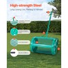 VEVOR Compost Spreader, 24 in Wide Peat Moss Spreader with