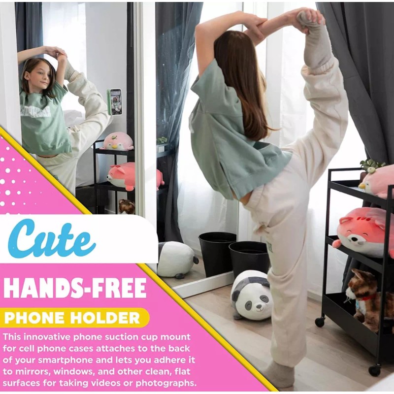 PMX Sujetador Para Celular Con Chupón Para Pegar En Ventanas