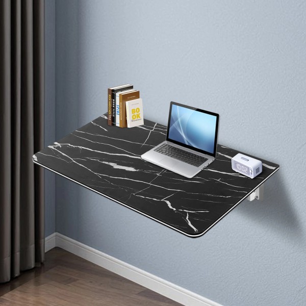 Unbranded Wall Mounted Floating Folding Computer Desk PC Table Space