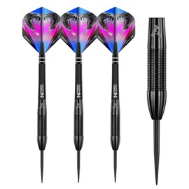 RED DRAGON Peter Wright Snakebite 3: 22g Tungsten Darts Set with Flights and Stems