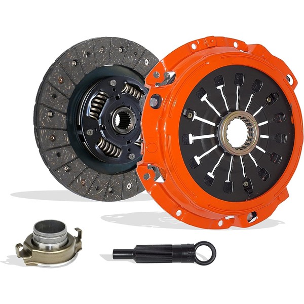 Transmission Clutch Kit Compatible With Eclipse Gt Spyder GTS Convertible Hatchback 2000-2005 3.0L V6 GAS SOHC Naturally Aspirated (6G72 5 Speed Manual Mitsubishi F5M51-1; Stage 2; 05-105RR)
