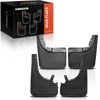 A-Premium Set of 4PCS Mud Flaps Splash Guards Mudguards with