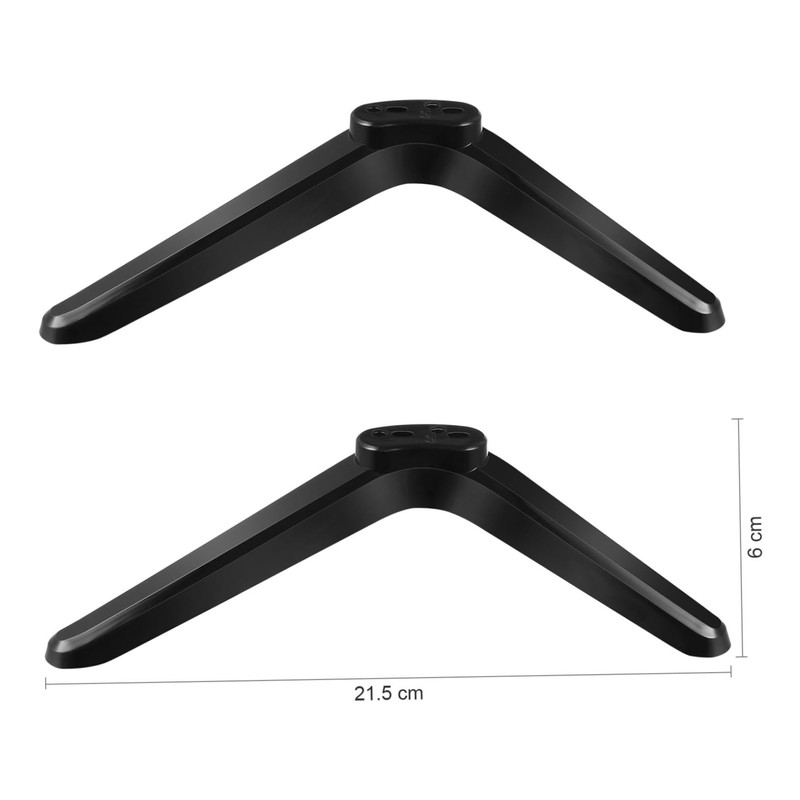 ULTECHNOVO 2Pcs Tv Mount Stand Brackets for Tvs Plastic Tabletop