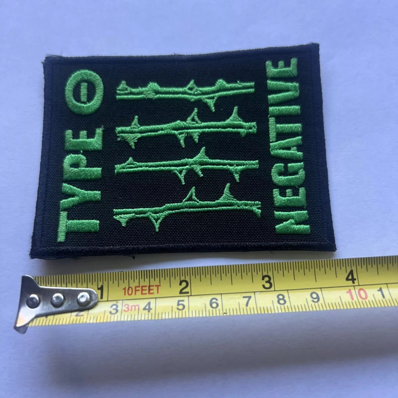 TYPE O NEGATIVE OCTOBER RUST EMBROIDERED PATCH
