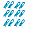 MinniLove 12 Pcs Trash Bag Fixing Clips Trash Bag Trash