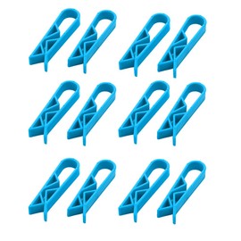 MinniLove 12 Pcs Trash Bag Fixing Clips Trash Bag Trash Bags Anti Slip Clips Trash Bag Fixers Anti-slip Clips Fixing Anti-slip (12 Pack)