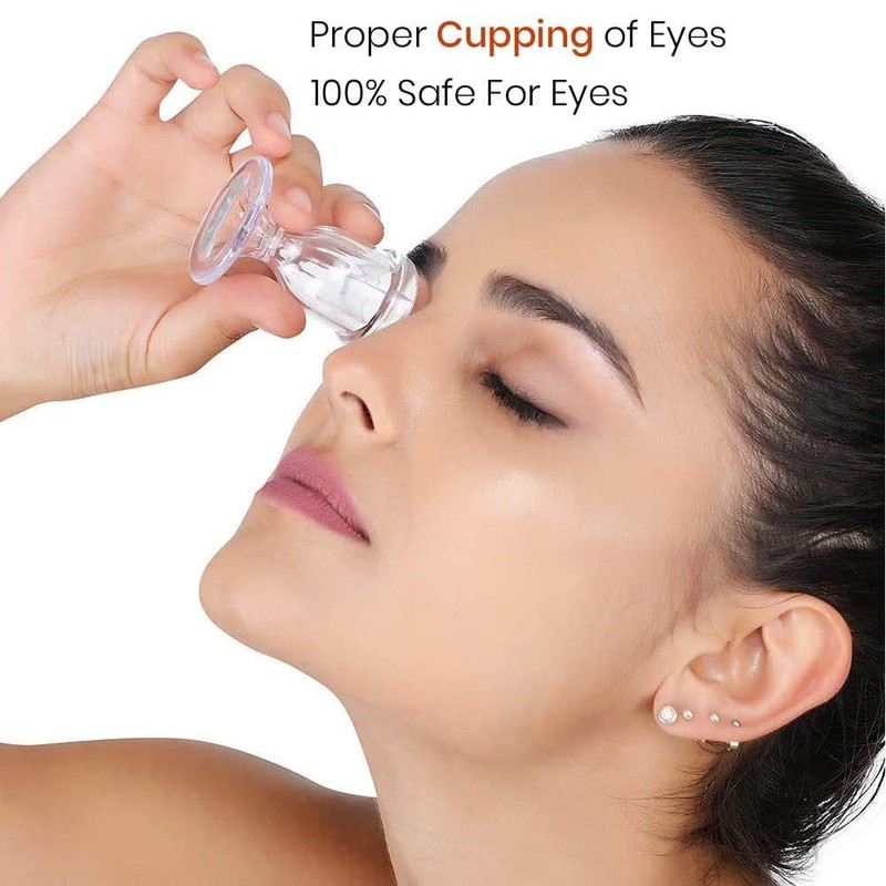 ChillEyes Transparent Eye Wash Cups for Effective Eye Cleansing -