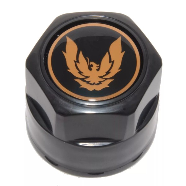 GM Restoration PONTIAC FIREBIRD TRANS-AM Wheel Center Hub Cap Black