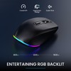 Wireless Keyboard and Mouse Combo - Dual System RGB Backlit