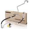 A-Premium Power Steering Pressure Hose Line Assembly Compatible with Volkswagen
