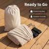 Mayan Handwoven Hammock, 2 Person, 500 lb, Cotton Nylon Rope