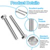 Yinpecly 5 Pcs M8 Hex Bolts M8-1.25 x 150mm Hex