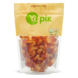 Yupik Organic Gummy Cola Bottles, 1.1 lb (17.6 oz), Gluten-Free, Non-GMO, Natural Flavor, Chewy Gummies, Sweet Candy, Delicious Snack, Ideal for Gifting & Holidays