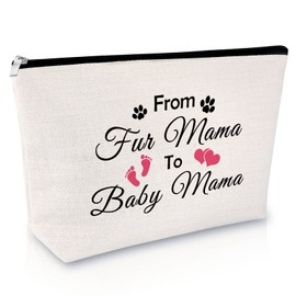 Pregnancy Gift for New Mum Makeup Bag Mum to Be Gifts Mothers Day Gifts for Mummy to Be Baby Shower Gifts Expectant Mom Gifts Cosmetic Bag First Time Mum Gift Pregnant Mom Gift Travel Cosmetic Pouch