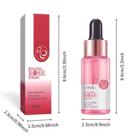 Rose Essential Serum, Hydrating Facial Essence, Moisturizing Skin Care Product for Women & Men