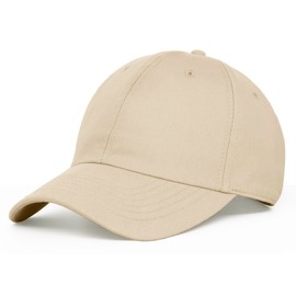 Artexia - Baseball Cap Unisex 100% Cotton - Cap Men and Cap Women with Soft and Flexible Crown - Baseball Cap Men and Women's Baseball Cap, beige