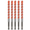 Concrete Carbide Drill Bits Hex Shank Masonry Cement Tile Drill