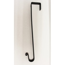 Wrought Iron Wreath Hanger - Hand Made by Amish