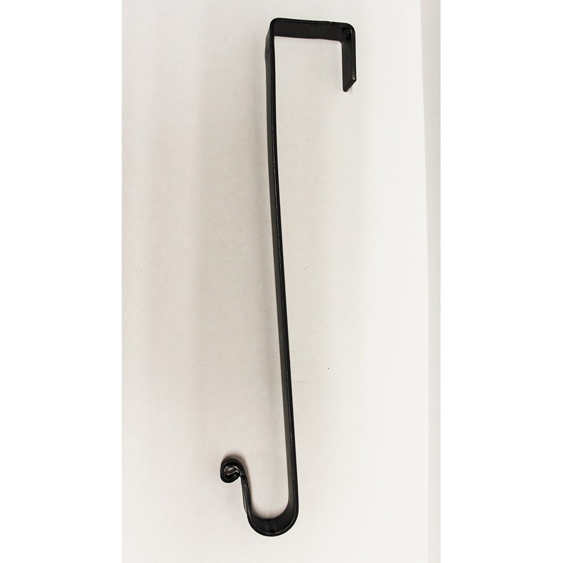 Wrought Iron Wreath Hanger - Hand Made by Amish