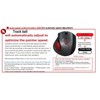 Digio2 Q Small Trackball 2.4GHz Wireless Mouse Quiet 5 Buttons