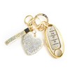 Nomiyo Key Fob Cover with Diamond, Compatible with Nissan Altima