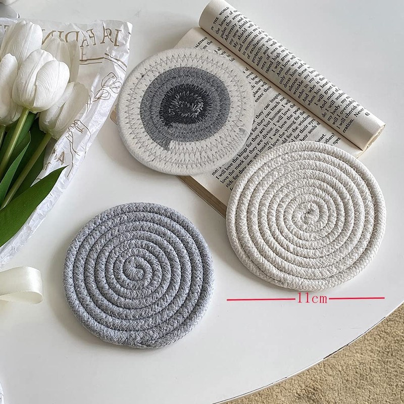 MinniLove European Coasters Water Absorption Insulation Pad Placemat Trivet Washable