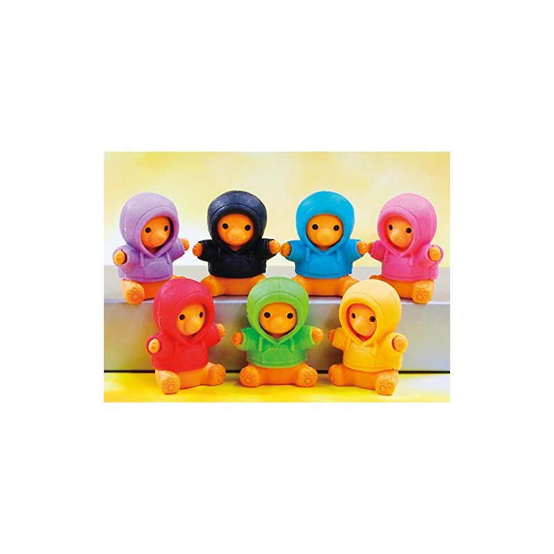 1x Iwako Pakka Teddy Bear Japanese Eraser (1 Piece ONLY