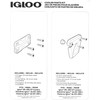 Igloo Cooler Plastic Parts Kit - Made in The USA