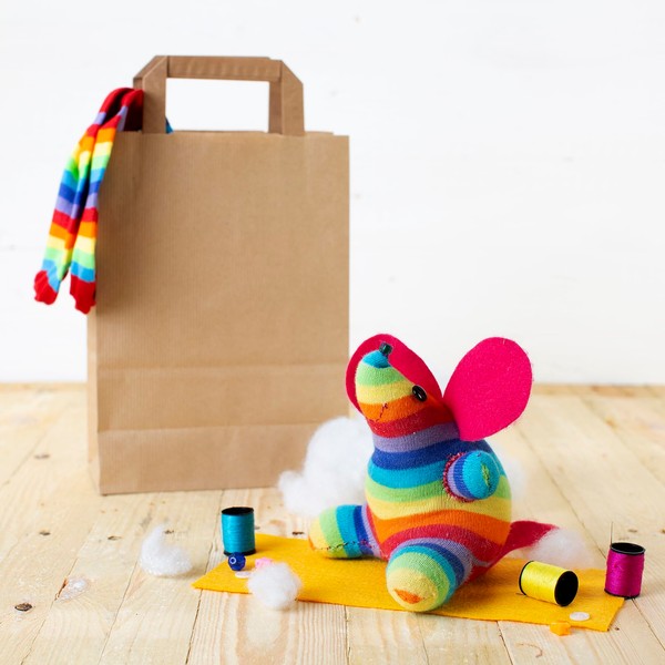 Sock Mouse Craft Kit | Sewing kit | Craft kit