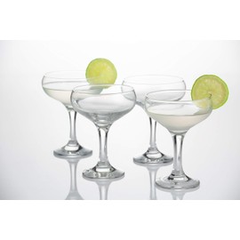 Ravenhead Entertain 4 Piece 20 CL Vintage Cocktail and Champagne Glass Saucers