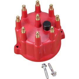 AIP Electronics RED V8 Heavy Duty Performance Ignition Distributor Cap Compatible with 1992-2003 Dodge Pickup Dakota Ram 5.2L 5.9L V8 OEM Fit CAP1039-R