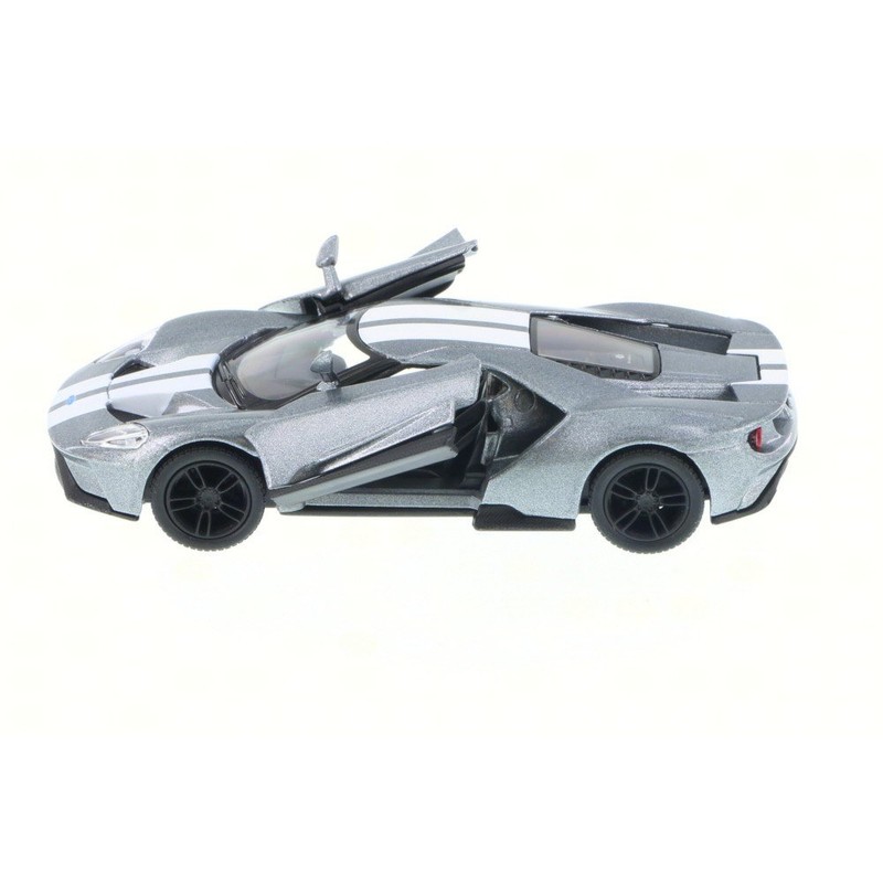 Kinsmart 2017 Ford GT, Silver 5391DF - 1/38 Scale Diecast