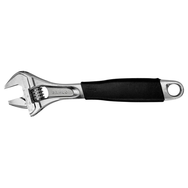 Bahco 12" SAE Adjustable Chrome Finish Wrench
