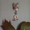 Wildlife Garden WG4502 Hook Lynx - Hand Carved Hook -