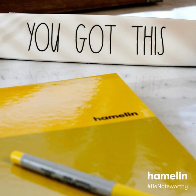 Hamelin, Spiral Notebook, 8.5x11in, College Ruled, Hardcover, 90shts/180 Pages, 3